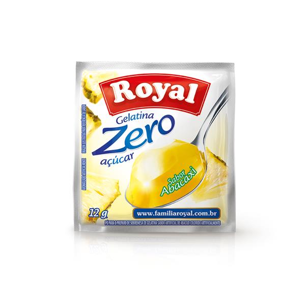 Gelatina Royal Zero Abacaxi (12X12G)